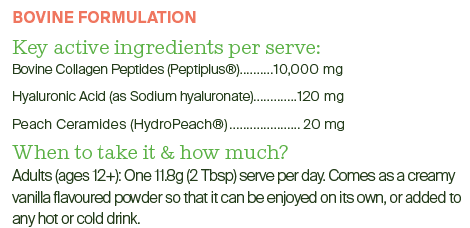 Be Pure Collagen & Ceramides + Hyaluronic Acid (Bovine)