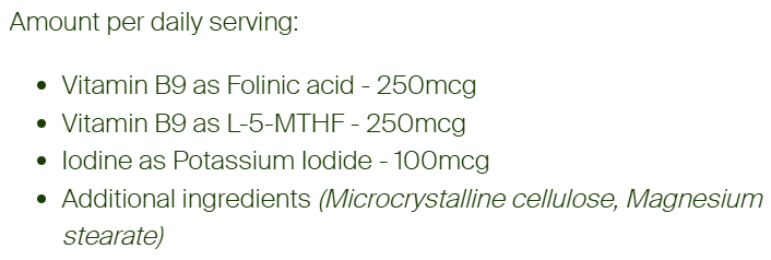 Be Pure Folate Restore