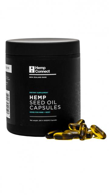 Hemp Connect Hemp Seed Oil Capsules