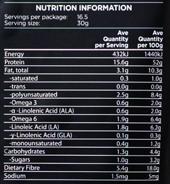 Hemp Connect Hemp Seed Protein 500g