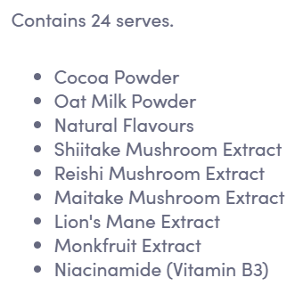 Functional Mushroom Latte